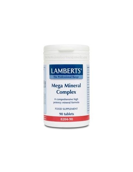 Pack de 2ud Mega Mineral Complex 90  Comprimidos de Lamberts