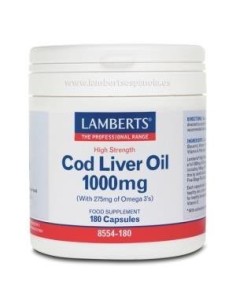 Pack de 2ud Aceite De Higado De Bacalao 1000 Mg. 180 Cap. de