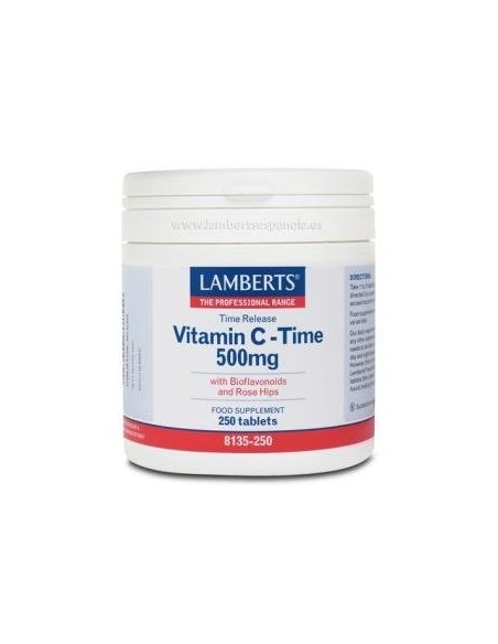 Pack de 2ud Vitamina C 500Mg. Time Lib. Sostenida 250  Compr