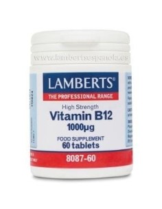 Pack de 2ud Vitamina B12 1.000 Mcg. 60  Comprimidos de Lambe