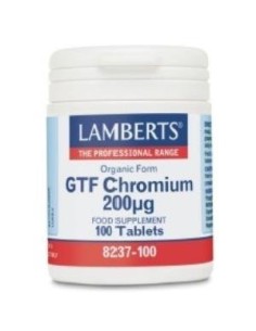 Pack de 2ud Cromo Gtf 200 Mcg. 100 Cap. de Lamberts