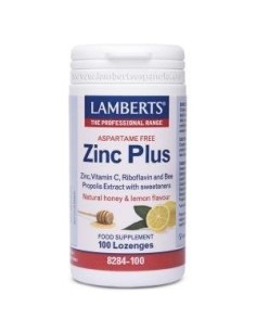 Pack de 2ud Zinc Plus 100 ComprimidosMast. de Lamberts