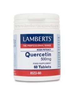 Pack de 2ud Quercitina 500Mg. 60 Comprimidos de Lamberts