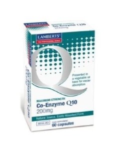 Pack de 2ud Coenzima Q10 200Mg. 60Cap. de Lamberts
