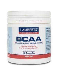 Pack de 2ud Bcaa Aminoacidos Ramificados 180Cap. de Lamberts