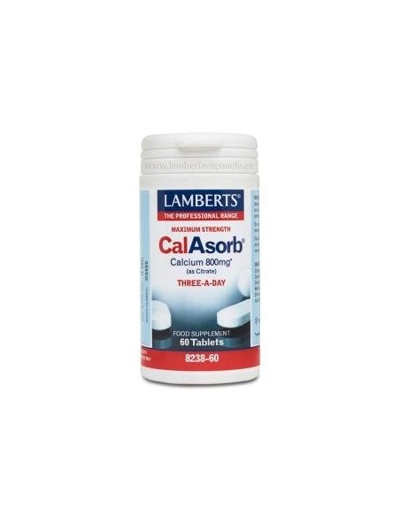 Pack de 2ud Calasorb Citrato De Calcio 800Mg.60 Comprimidos