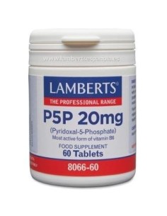 Pack de 2ud P5P 20Mg. Piridoxal-5-Fosfato 60 Comprimidos de