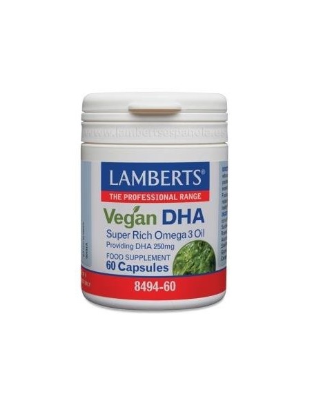 Pack de 2ud Dha Vegano 60Cap. de Lamberts
