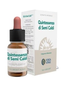 Quinta Esencia Semillas Calientes 10Ml. de Forza Vitale