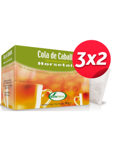 Pack 3X2 uds Infusion de Cola de Caballo 20 uds de Soria Natural