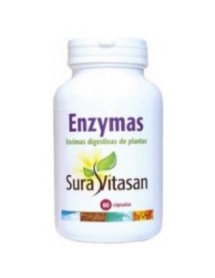 Pack de 2 uds Enzymas Vegetales 60Cap. de Sura Vitasan