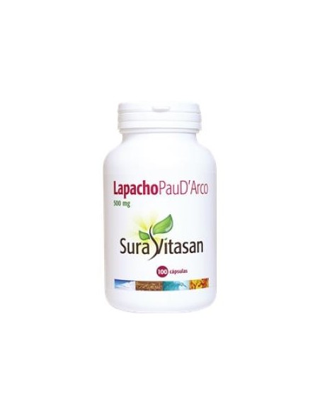 Pack de 2 uds Lapacho - Pau D´Arco 500Mg. 100Cap. de Sura Vitasan