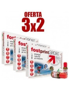Pack 3X2 Fost Print Sport Platano 20Viales de Soria Natural.