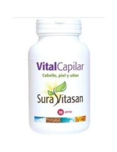 Pack de 2 uds Vital Capilar Cabello,Piel Y Uñas 30Perlas de Sura Vitasan