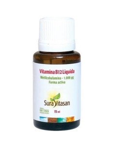Pack de 2 uds Vitamina B12 Liquida 15Ml. de Sura Vitasan