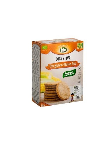Galletas Digestive  2 Paquetes 360 Gramos Bio Sg Santiveri