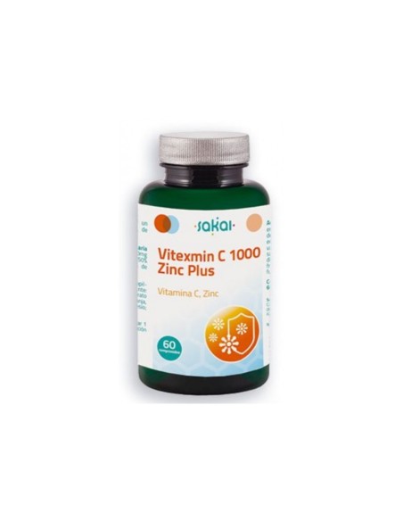 Vitexmin C 1000 + Zinc Plus60 Comp de Sakai