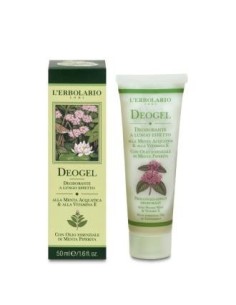 Desodorante Deogel A La Menta Acuatica 50 Mililitros L´Erbolario