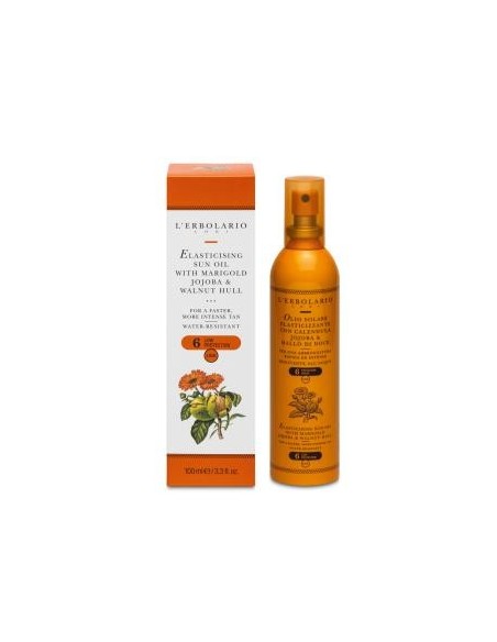 Solar Aceite Elasticidad Calendula Y Jojoba Spf6 L´Erbolario