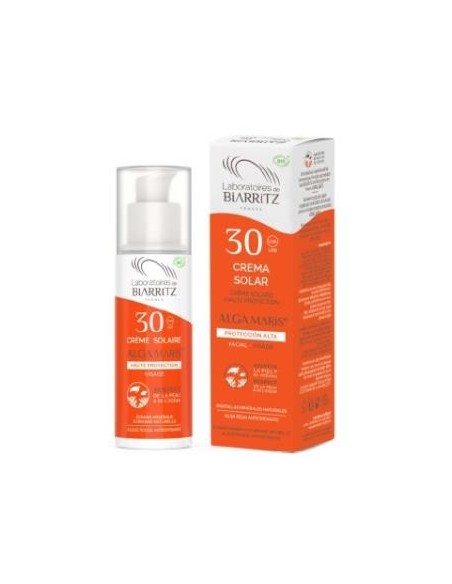 Crema Solar Facial Spf30 50 Mililitros Bio Alga Maris - Lab. Biarritz