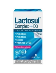Lactosul Complex + D3 20Cap. de Natysal