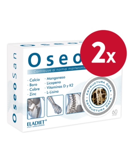 Pack de 2 uds Oseosan 60Comp. de Eladiet