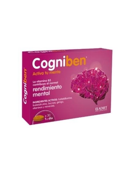 Pack de 2 Cogniben 30 Comprimidos de Eladiet Pack