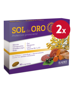 Pack de 2 uds Sol De Oro 30Comp. de Eladiet