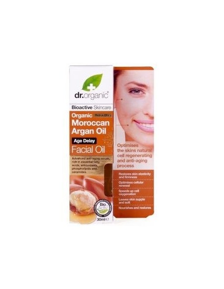 Aceite Facial De Aceite De Argán de Dr Organic