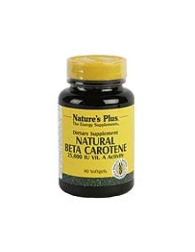 Natural Beta Carotene. 90 Perlas