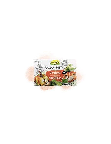 Caldo Vegetal En Pastillas Bio 88 G de Granovita