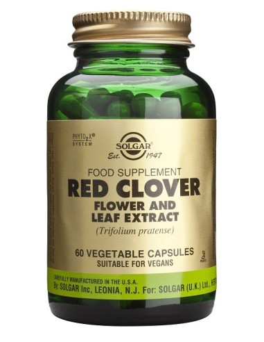 Trébol Rojo  60 cápsulas vegetales Solgar