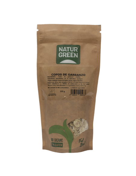 Copos de Garbanzo 225 gramos de Naturgreen