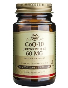 CoQ10 60 mg en aceite  30 cápsulas blandas Solgar