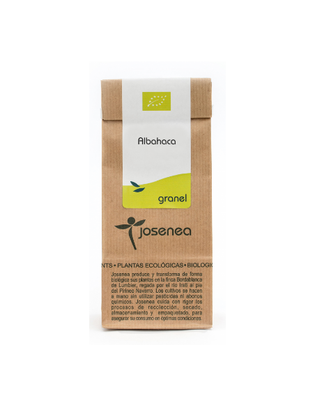 Albahaca Bio 25 Gr.  Bolsa Kraft Granel 25 Gr. de Josenea