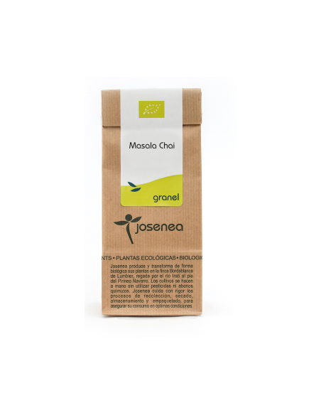 Masala Chai Bio 75 Gr. Bolsa Kraft Granel 75 Gr. de Josenea