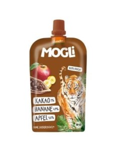 Smoothie Manzana Platano Cacao 6Udsx120 Gramos Demeter Mogli