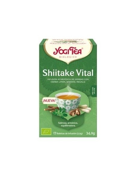 Yogi Tea Shiitake Vital 17Infusiones de Yogi Tea