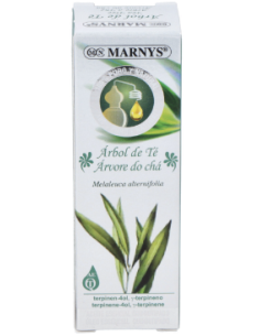 Aceite Esencial Alimentario De Arbol De Te   Estuche Con Botella - 15 Ml Marnys