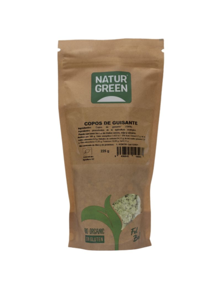 Copos De Guisante Bio 225 Gramos de Naturgreen