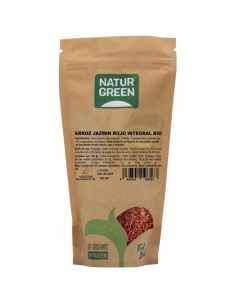 Arroz Jazmin Rojo Integral Bio 500 Gramos de Naturgreen