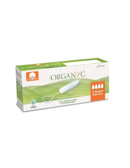 Tampones Super Plus 16Ud. de Organyc