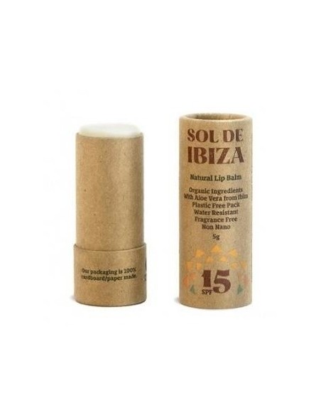 Sol De Ibiza  Stick Labial Filtro Solar Spf15 5 Gramos Sol De Ibiza