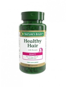 Healthy Hair Con Keratin 60 capsulas de Nature´S Bounty