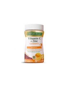 Vitamina C + Zinc 60Gummies de Nature´S Bounty