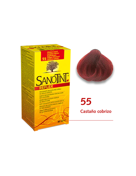 SANOTINT® Reflex 55 Castaño cobrizo
