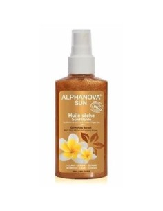 Aceite Seco Radiante Con Purpurina 125 Mililitros Bio Alphanova