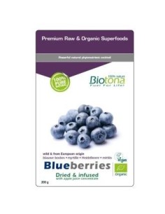 Blueberries Raw 200Gr. Bio Vegan de Biotona