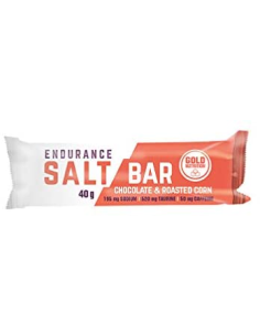 Endurance Salt Bar Choco-Maiz Tostado 15Ud. de Gold Nutrition
