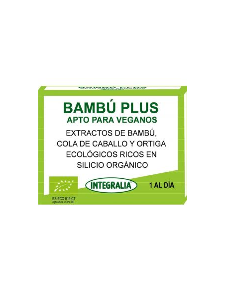 Bambu Plus Eco (30 Cáp) Apto Parta Veganos de Integralia.